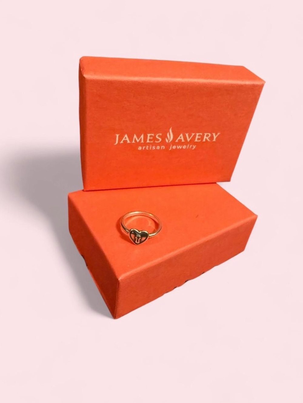 Retired-James Avery Love Unlock Ring